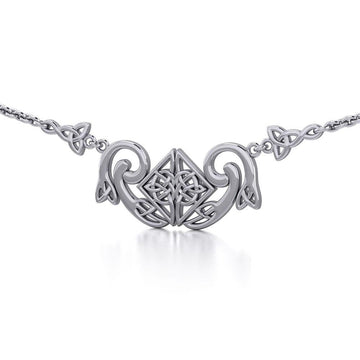 Modern Celtic Knot Necklace TN161 - Jewelry